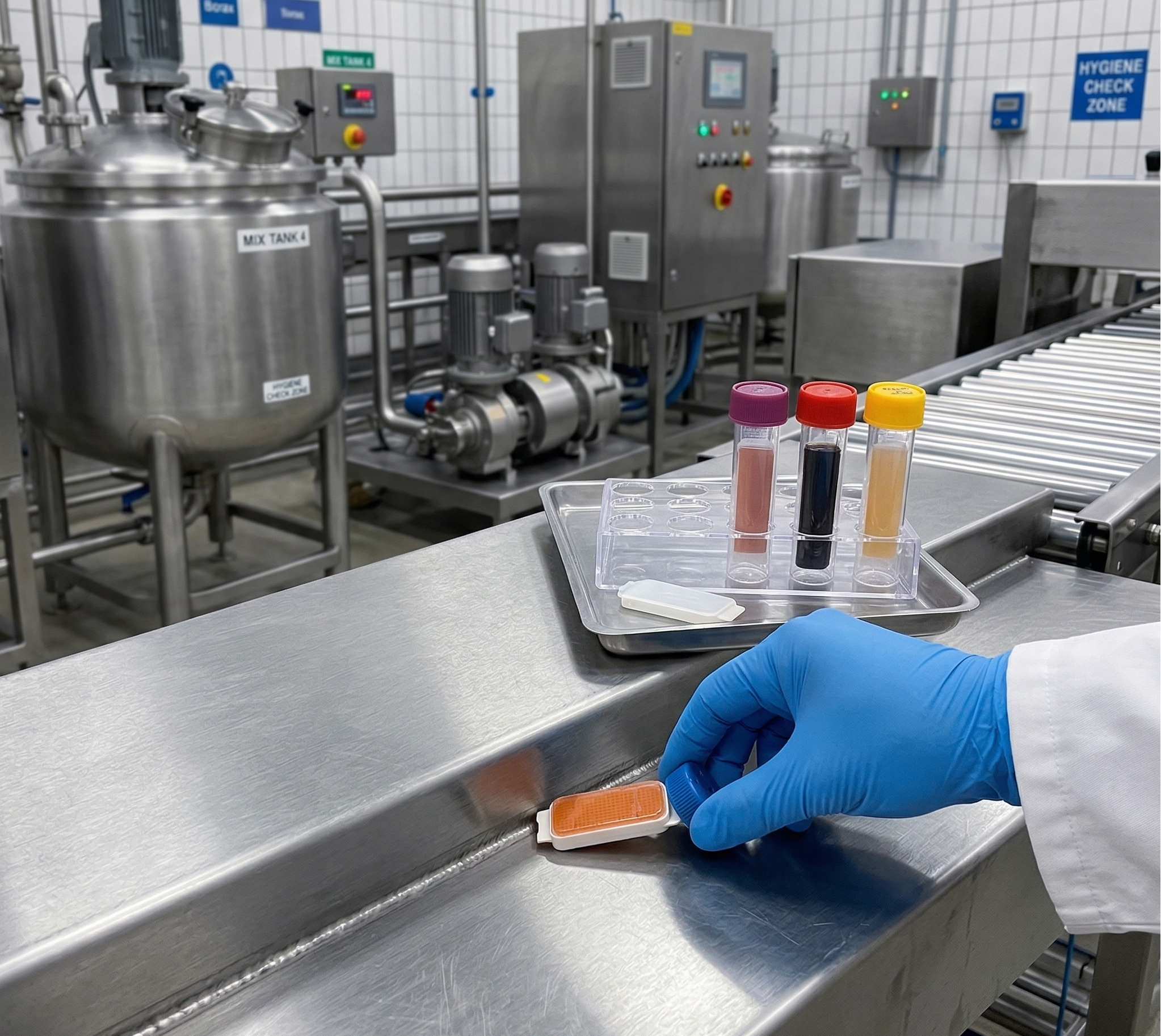 Control microbiológico de superficies en industria alimentaria, Alzira Valencia